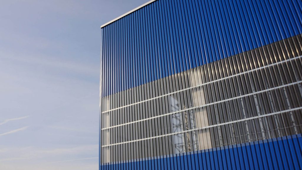 Neubau eines Stahllogistikzentrums im Neuen Eisenhof in Bamberg - Kienbaum Bau-Projekt