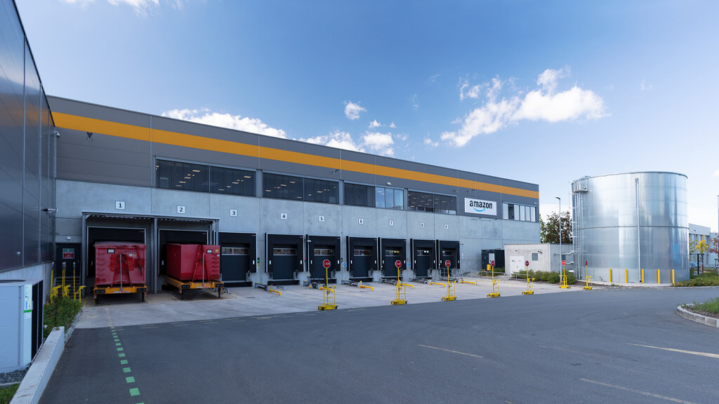 Verteilzentrum mit Büro- und Sozialflächen für Onlinehändler - Kienbaum Bau-Projekt