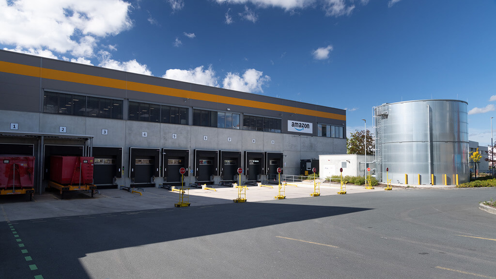 Verteilzentrum mit Büro- und Sozialflächen für Onlinehändler - Kienbaum Bau-Projekt