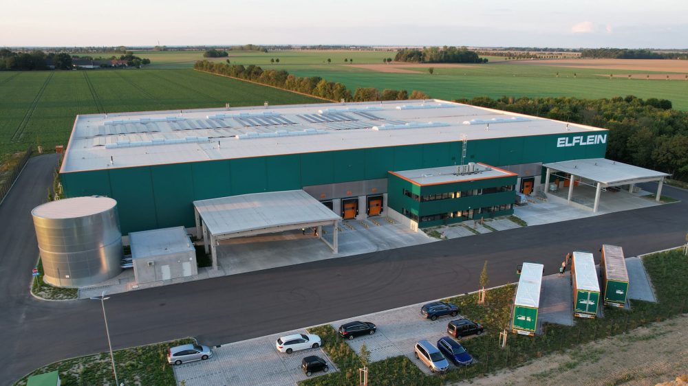 Innovatives Logistikzentrum - Elflein in Leipzig - Kienbaum Bau-Projekt